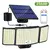 Luzes solares ao ar livre 100/172/234 led luzes movidas a energia sensor solar de precensa - comprar online