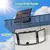 Luzes solares ao ar livre 100/172/234 led luzes movidas a energia sensor solar de precensa - comprar online