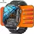 Relógio inteligente militar masculino rastreador gps bluetooth chamada de fitne