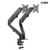 SUPORTE A GÁS PARA DOIS MONITORES CS22 17"~27" - VESA 75X75/100X100 - CLANM - comprar online