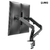 SUPORTE A GÁS PARA DOIS MONITORES CS22 17"~27" - VESA 75X75/100X100 - CLANM