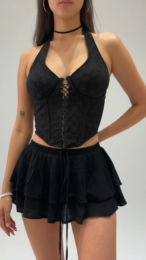 CORSET TIRAS DELANTERAS (B0705)