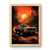 QUADRO - Muscle Car Sunset: Poder & Nostalgia" - loja online