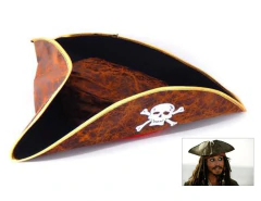 Chapéu Pirata Carnaval Jack Sparrow - Fantasia - Cosplay