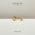 Brinco flor de pérola - ouro 18k na internet