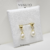 Brinco madrepérola - ouro 18K - Veneto Gioielliere 