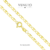 Pulseira piastrine - ouro 18K na internet