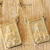 Escapulario Sagrada família piastrine - ouro 18k - comprar online