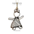 Pingente menina - ouro 18k - comprar online