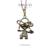 Pingente menina - ouro 18k na internet