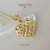 Pingente coração vazado - ouro 18k na internet
