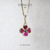 Pingente mini trevo - ouro 18k