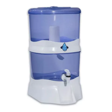 Filtro De Acrilico Cap.14 Litros + Boia E Vela De Carvao