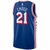 Regata Philadelphia 76ers - Joel Embiid Edition Swingman Jersey-Azul na internet