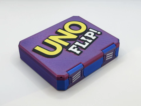 Caja de cartas UNO Flip - Estuche de viaje compacto