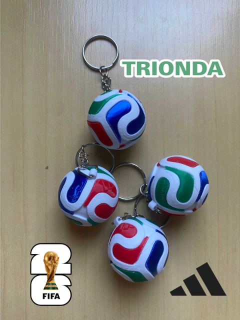 Pelota Trionda llavero mundial 2026