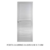 PORTA ALUMINIO ALUVID 0.80 X 2.10M - 20% OFF VIA PIX