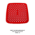 TAPETE SILICONE ANTIADARENTE PARA AIR FRYER 18.5CM VERMELHO