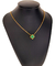 Colar Aço Inox Feminino Dourado Trevo Verde - Hippie Chic Acessórios e Tabacaria