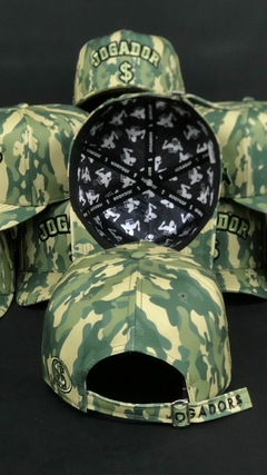 Boné Jogador$ Strapback Camuflado Verde na internet