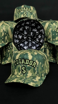 Boné Jogador$ Strapback Camuflado Verde - comprar online