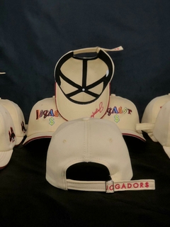 Boné Jogador$ Modelo Dad Hat Strap Back Creme na internet
