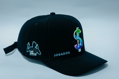 Boné Jogador$ StrapBack Cifrão Bordado Colorido - comprar online