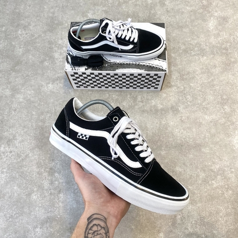 TÊNIS VANS OLD SKOOL SKATE PRETO-BRANCO - comprar online
