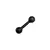 Halter 01kg Ferro Bola Pintado Peso Braço Biceps Musculação Academia JFIT