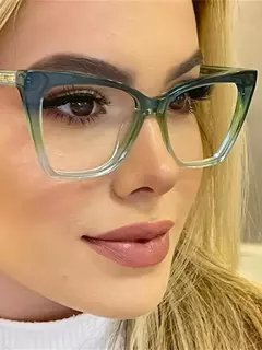 Armação para grau retro cat eye na internet