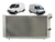 Radiador Aluminio Brasado Renault Trafic 2.0 1984 1985 1986