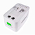 Adaptador De Tomada Universal Com 2 Usb Viagens Internacionais na internet