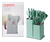 Conjunto de Utensílios de Cozinha com 19 Peças – Madeira e Silicone