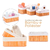 Kit 3 Cestos Organizador De Bambu Com Forro