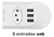 Filtro De Linha Extensão 5 Tomadas + 4 Usb + 1 Usb-c Bivolt - loja online