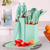 Conjunto de Utensílios de Cozinha com 19 Peças – Madeira e Silicone - loja online