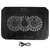 Suporte Notebook Com Base Refrigerada 2 Coolers Led 8 Níveis na internet