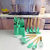 Imagem do Conjunto de Utensílios de Cozinha com 19 Peças – Madeira e Silicone