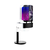 Microfone Gamer Rgb Usb-c - Captação Profissional + Suporte - comprar online