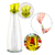 Galheteiro Porta Azeite de Vidro 500ml com Tampa e Dosador - loja online