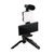 Kit Vlogg 4 em 1 com Microfone Tripé Luz Live Profissional na internet