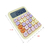 Imagem do Calculadora Colorida De Mesa Simples 12 Digitos
