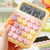 Calculadora Colorida De Mesa Simples 12 Digitos na internet