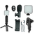 Kit Vlogg 5 em 1 c/Microfone, Tripé Luz LED e Controle Remoto - MozinFast