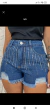 Shorts jeans com pedras - MG Moda e acessórios