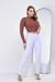 Calça branca skinny com lycra