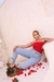 Calça jeans mom com detalhe do lado - MG Moda e acessórios