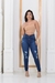 Calça skinny rasgada com lycra - comprar online