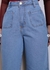 Calça wide leg com bolso - comprar online
