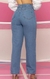 Calça wide leg com brilho no bolso - loja online